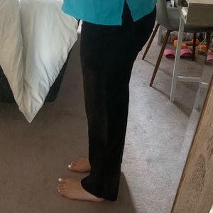 Black excel brand scrub pants